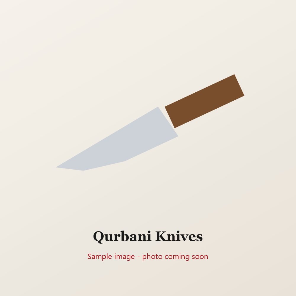 Qurbani Knives by Mazmi Traders - sample placeholder image